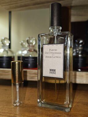 5 ML Sample FLEURS DE CITRONNIER by Serge Lutens Perfume EDP Vintage Original